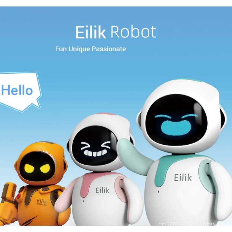EMO Emoticons Eilik Smart Robot Electronics Automation AI Desktop Pet Intelligence Touch Interactive Mode Multi Functional Robot
EMO Emoticons Eilik Smart Robot Electronics Automation AI Desktop Pet Intelligence Touch Interactive Mode Multi Functional Robot