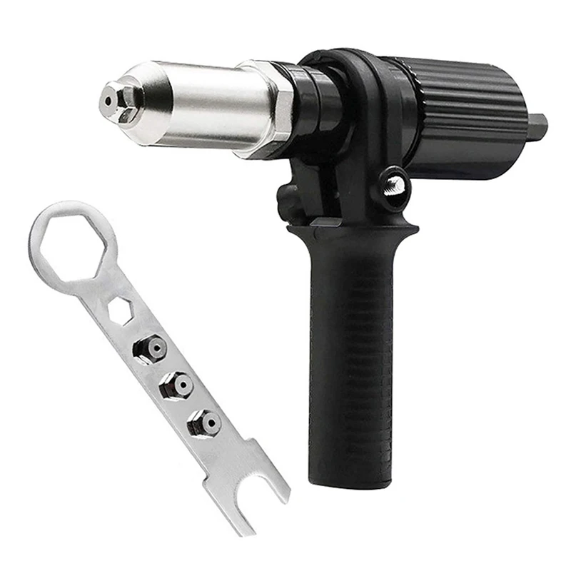 Electric Rivet Nut Riveting Nut Adapter With Replaceable Rivet Nut Drill Bit Nozzle Cordless Conversion Connector Power Tools
Electric Rivet Nut Riveting Nut Adapter With Replaceable Rivet Nut Drill Bit Nozzle Cordless Conversion Connector Power Tools
