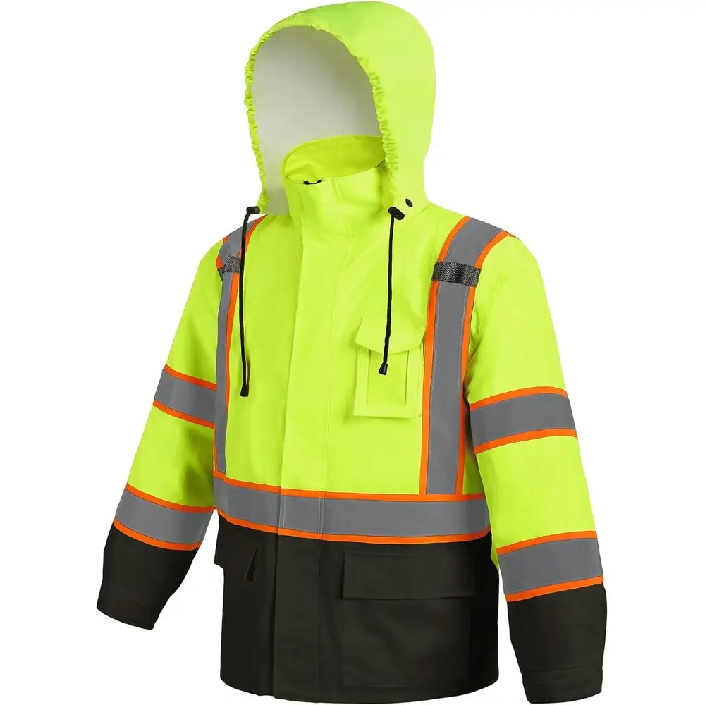 Дышащая водонепроницаемая дождевая одежда с сетчатой подкладкой для мужчин и женщин, легкая рабочая одежда черного цвета (L/XL)
Дышащая водонепроницаемая дождевая одежда с сетчатой подкладкой для мужчин и женщин, легкая рабочая одежда черного цвета (L/XL)