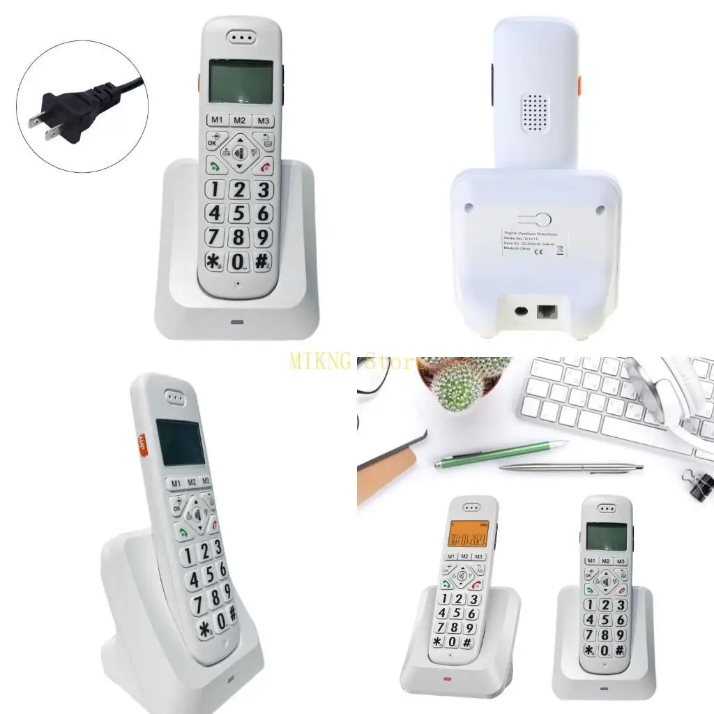 Digital Telephone Handheld LCD Display CallerID Number Storage Low Radiation best sale
Digital Telephone Handheld LCD Display CallerID Number Storage Low Radiation best sale