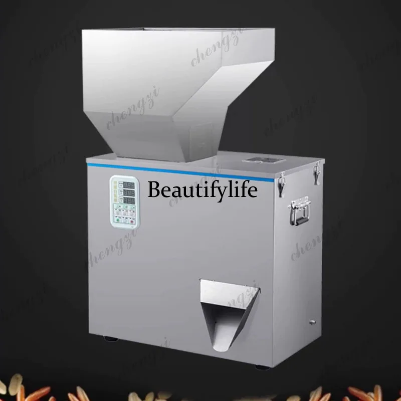 Automatic Large Capacity Quantitative Packing Machine Weighing Filler for Jujube Nut Granule and Mixed Powder(customized)
Automatic Large Capacity Quantitative Packing Machine Weighing Filler for Jujube Nut Granule and Mixed Powder(customized)