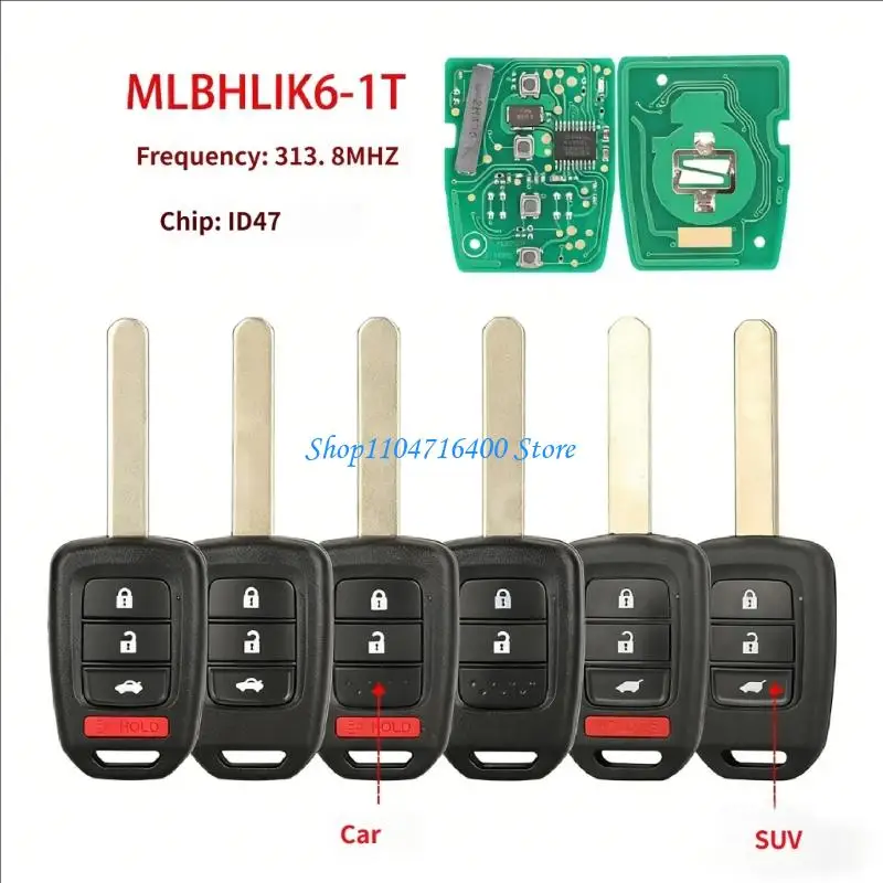 y1gd MLBHLIK6-1T 2/3/4 Button Car Remote Keyless Entry ABS Metal Construction
y1gd MLBHLIK6-1T 2/3/4 Button Car Remote Keyless Entry ABS Metal Construction