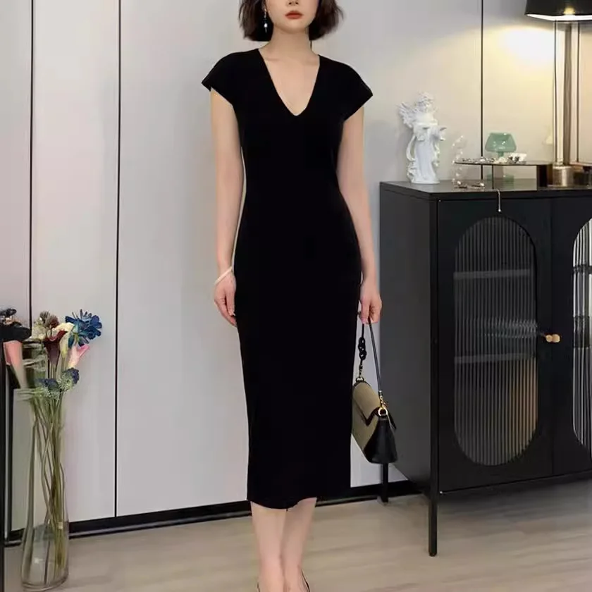 7607 Лето 14 игл с высоким поворотом из хлопка с v-образным вырезом без рукавов, обычные плечи, скрывающие боковую грудь, талию, утягивающее трикотажное облегающее платье
7607 Лето 14 игл с высоким поворотом из хлопка с v-образным вырезом без рукавов, обычные плечи, скрывающие боковую грудь, талию, утягивающее трикотажное облегающее платье