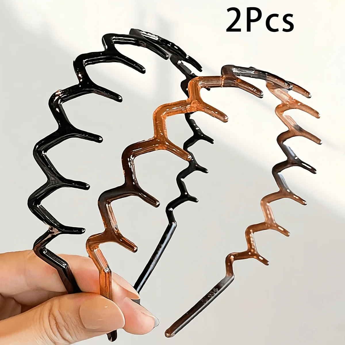 2Pcs Wavy Tooth Hair Bands for Women, Non-Slip Simple Hair Hoop for Makeup & Face Washing, Hair Accessories for Hair Care & Skin
2Pcs Wavy Tooth Hair Bands for Women, Non-Slip Simple Hair Hoop for Makeup & Face Washing, Hair Accessories for Hair Care & Skin