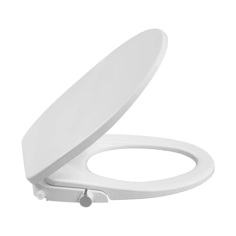 Non-Electric Toilet Seat With Dual Self-Cleaning Nozzles, Gentle Adjustable Water Spray for Front and Rear Wash, Soft-Close Lid
Non-Electric Toilet Seat With Dual Self-Cleaning Nozzles, Gentle Adjustable Water Spray for Front and Rear Wash, Soft-Close Lid