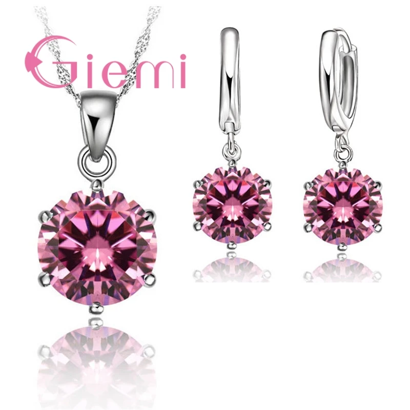 Cheapest 925 Sterling Silver Necklace Women Holiday Gift Wedding Jewelry 6 Claw Cubic Zircon Pendant Engagement
Cheapest 925 Sterling Silver Necklace Women Holiday Gift Wedding Jewelry 6 Claw Cubic Zircon Pendant Engagement