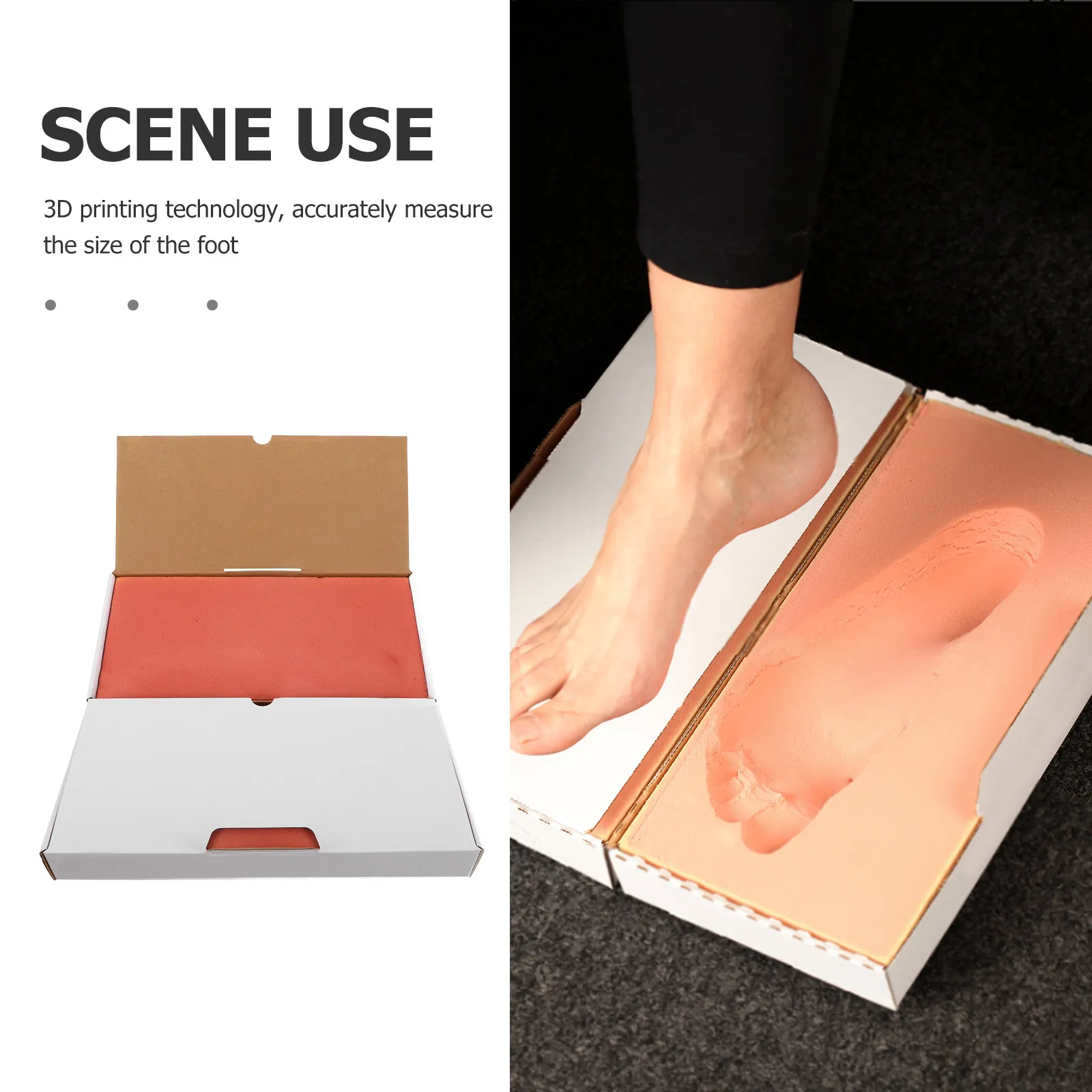 1Set Foot Casting Mold Box Footprint Sponge Box Multi-Use DIY Foot Impression Mold Kit for Insoles Orthotic Baby Growth Record
1Set Foot Casting Mold Box Footprint Sponge Box Multi-Use DIY Foot Impression Mold Kit for Insoles Orthotic Baby Growth Record
