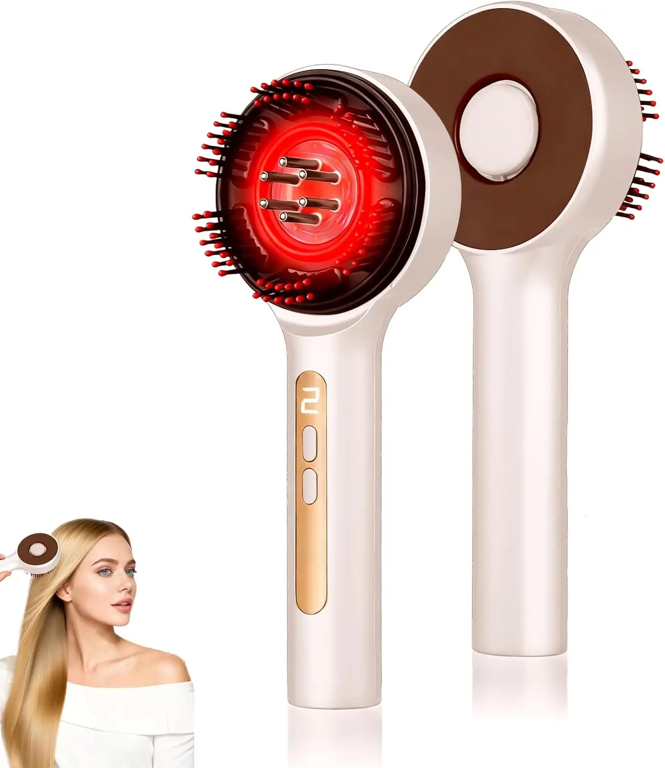3-in-1 Cordless Scalp Massager with Oil Applicator, IPX7 Waterproof, Portable for Home & Travel
3-in-1 Cordless Scalp Massager with Oil Applicator, IPX7 Waterproof, Portable for Home & Travel