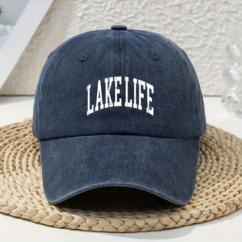 Riverside Life Letter Print Women's Baseball Cap Spring/Summer Multifunctional Vintage Soft Top Fisherman Hat Distressed Wa
Riverside Life Letter Print Women's Baseball Cap Spring/Summer Multifunctional Vintage Soft Top Fisherman Hat Distressed Wa