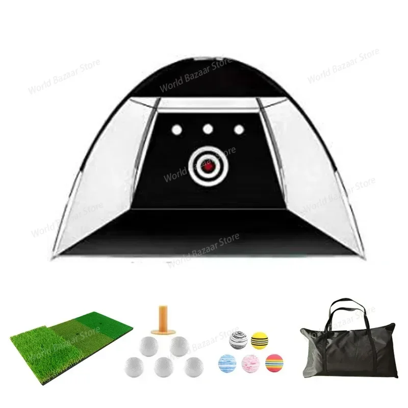 Трехметровый набор новых тренировочных сеток для гольфа с девятью отверстиями, складная сетка для палатки, многофункциональный набор сеток для тренировок в помещении.
Трехметровый набор новых тренировочных сеток для гольфа с девятью отверстиями, складная сетка для палатки, многофункциональный набор сеток для тренировок в помещении.