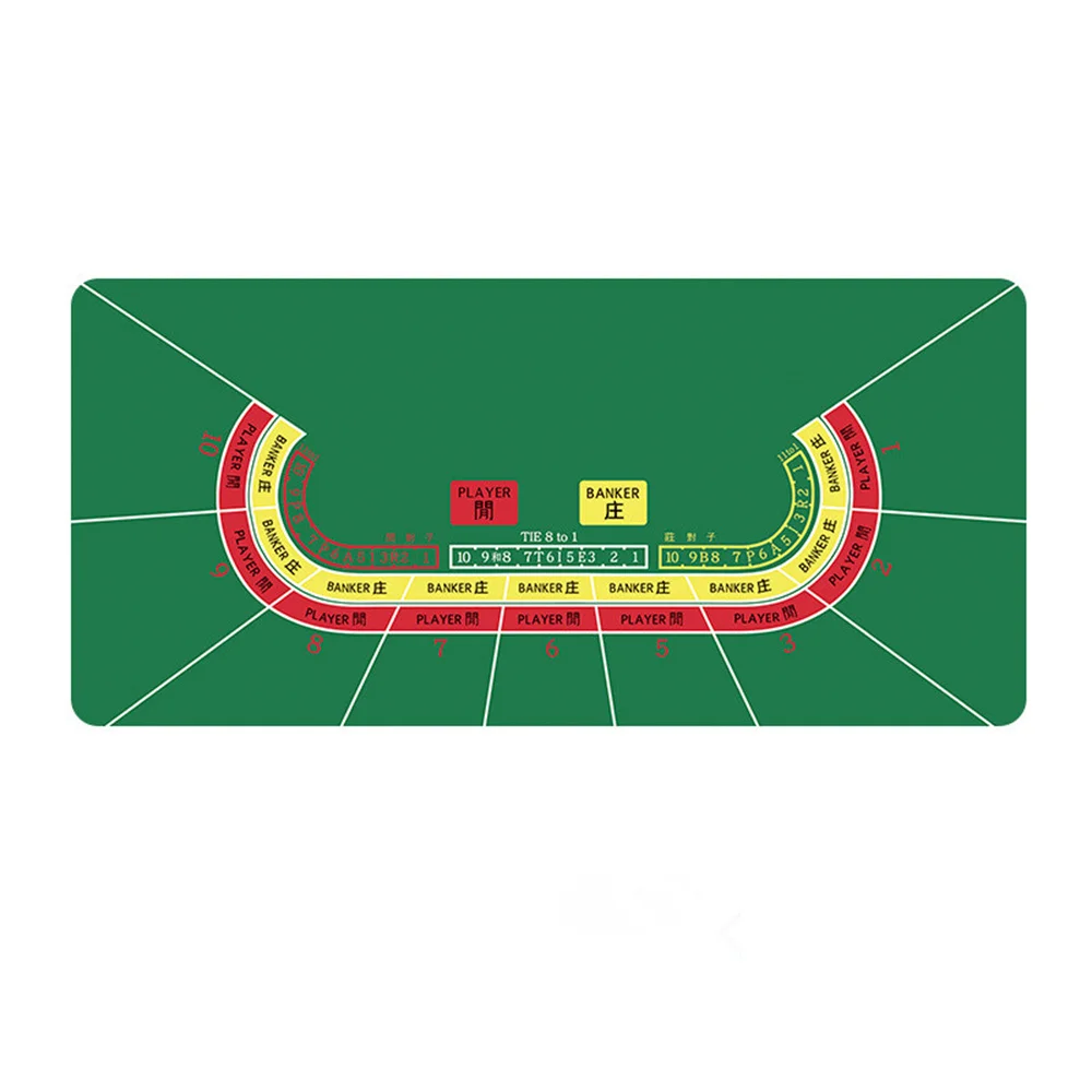 Thickened Rubber Baccarat Poker Mat Table Cloth Table Cushion Multiple Sizes Table Cloth Chip Cushion Playing Card Table Mat
Thickened Rubber Baccarat Poker Mat Table Cloth Table Cushion Multiple Sizes Table Cloth Chip Cushion Playing Card Table Mat