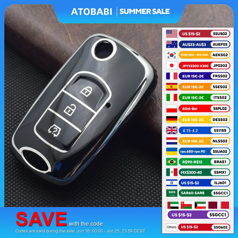 TPU Car Key Cover Remote Fobs Cases Protector Keychain Holder Auto Accessories For DFSK Dongfeng Fengguang 580 DFM Glory 560 500
TPU Car Key Cover Remote Fobs Cases Protector Keychain Holder Auto Accessories For DFSK Dongfeng Fengguang 580 DFM Glory 560 500