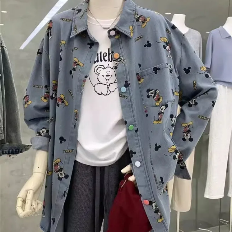 Новая джинсовая рубашка Rockbros с принтом Микки Мауса, унисекс, свободного кроя, больших размеров, повседневная куртка для весны и осени, для электровелосипедов
Новая джинсовая рубашка Rockbros с принтом Микки Мауса, унисекс, свободного кроя, больших размеров, повседневная куртка для весны и осени, для электровелосипедов