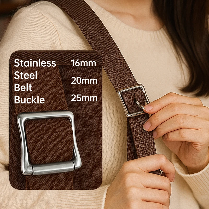 2/5Pcs 16/20/25mm Stainless Steel Belt Buckles Handbag Strap Metal Pin Buckle Pet Collar Clasps DIY Bags Hardware Accessories
2/5Pcs 16/20/25mm Stainless Steel Belt Buckles Handbag Strap Metal Pin Buckle Pet Collar Clasps DIY Bags Hardware Accessories