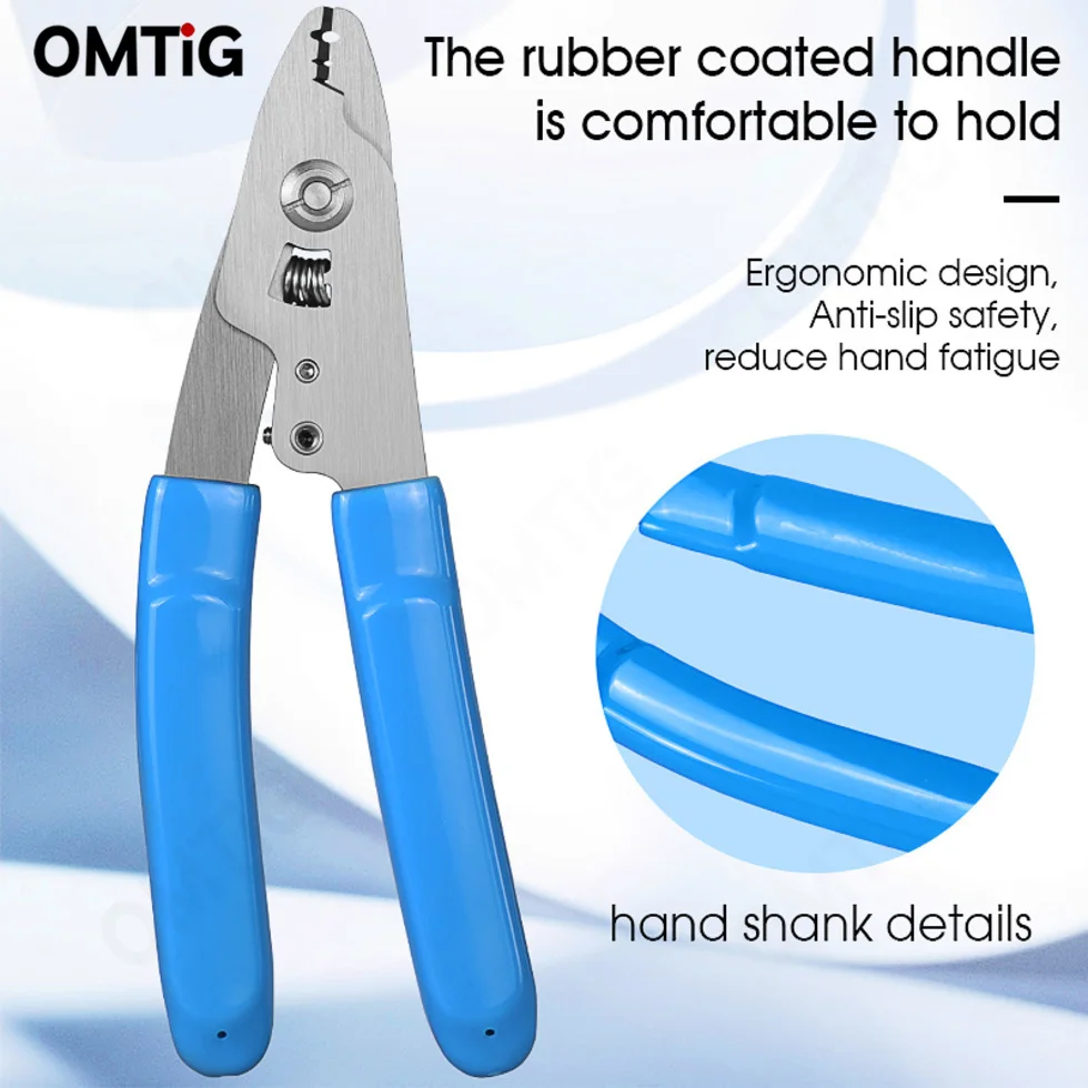 Stainless Steel Fiber Stripper Is Suitable For Stripping 250um Bare Fiber (coating), 0.9mm~3mm Outer Jacket
Stainless Steel Fiber Stripper Is Suitable For Stripping 250um Bare Fiber (coating), 0.9mm~3mm Outer Jacket