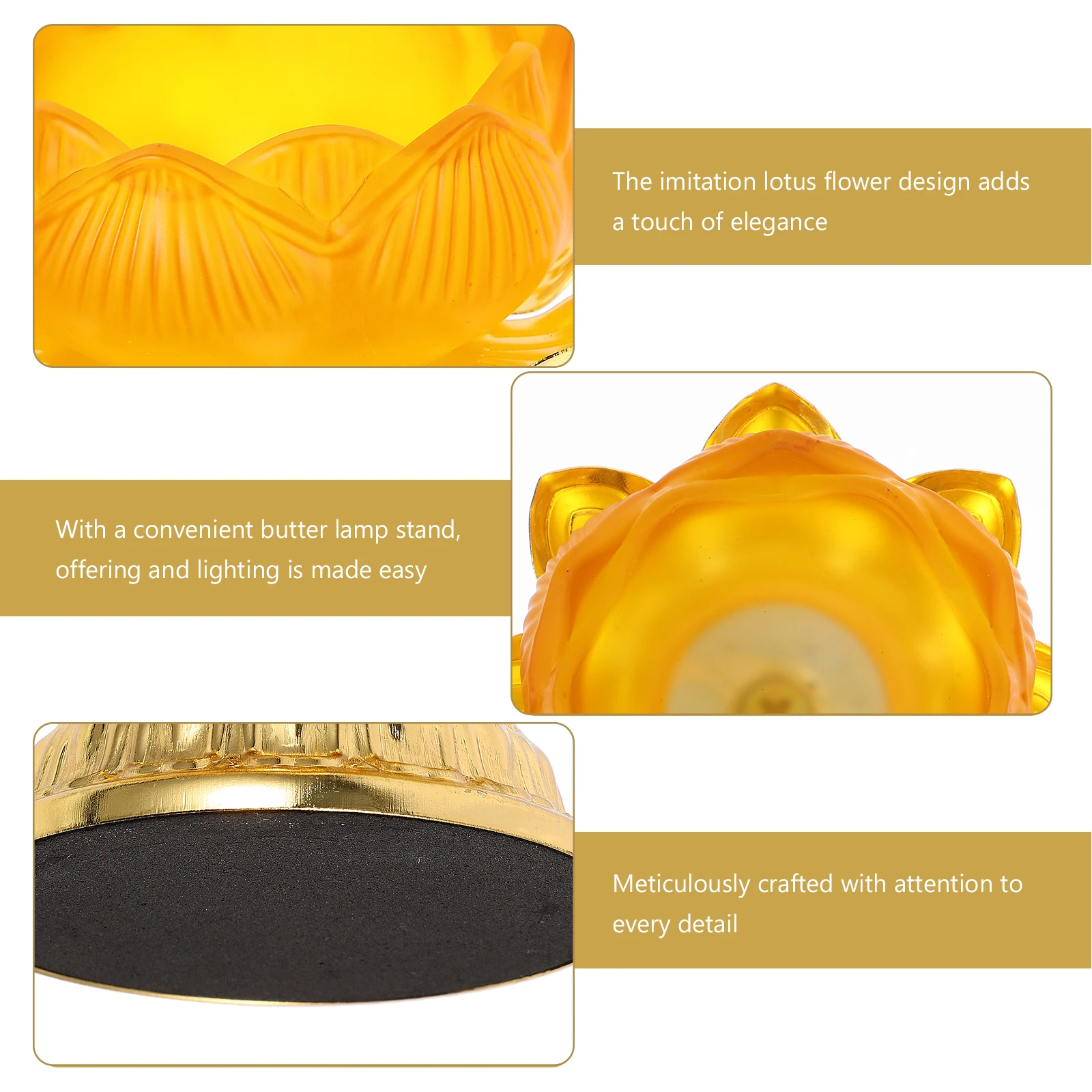 Lotus Holder Alloy Lamp Base For Buddhist Decor Butter Lamp Stand Desktop Ornament Religious Candlestick Tea Light
Lotus Holder Alloy Lamp Base For Buddhist Decor Butter Lamp Stand Desktop Ornament Religious Candlestick Tea Light