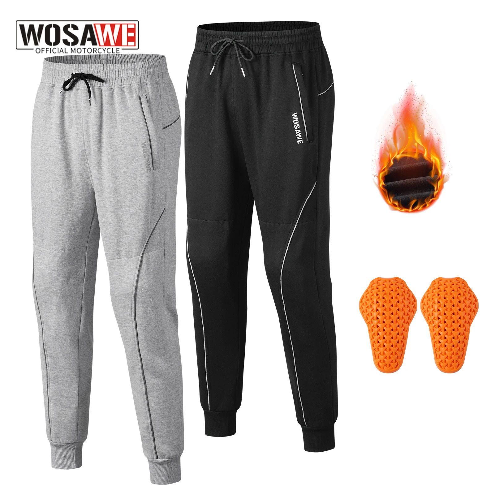 Зимние теплые мотоциклетные брюки WOSAWE с флисовой подкладкой, повседневные штаны для езды на мотоцикле с наколенниками
Зимние теплые мотоциклетные брюки WOSAWE с флисовой подкладкой, повседневные штаны для езды на мотоцикле с наколенниками