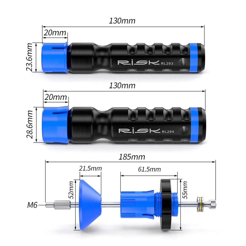 Blue&black Bike Central Axis Side Cover Tool Integrated Hollow Plastic Dustproof Cover 24/29mm Installation Tool Bike Repair
Blue&black Bike Central Axis Side Cover Tool Integrated Hollow Plastic Dustproof Cover 24/29mm Installation Tool Bike Repair