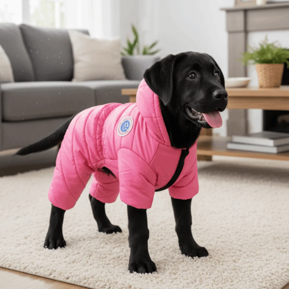 Dog Cotton Clothing Waterproof Dog Down Jacket Warm Thickened Four Legged Dog Clothing Windproof Winter Dog Coat Outdoor
Dog Cotton Clothing Waterproof Dog Down Jacket Warm Thickened Four Legged Dog Clothing Windproof Winter Dog Coat Outdoor