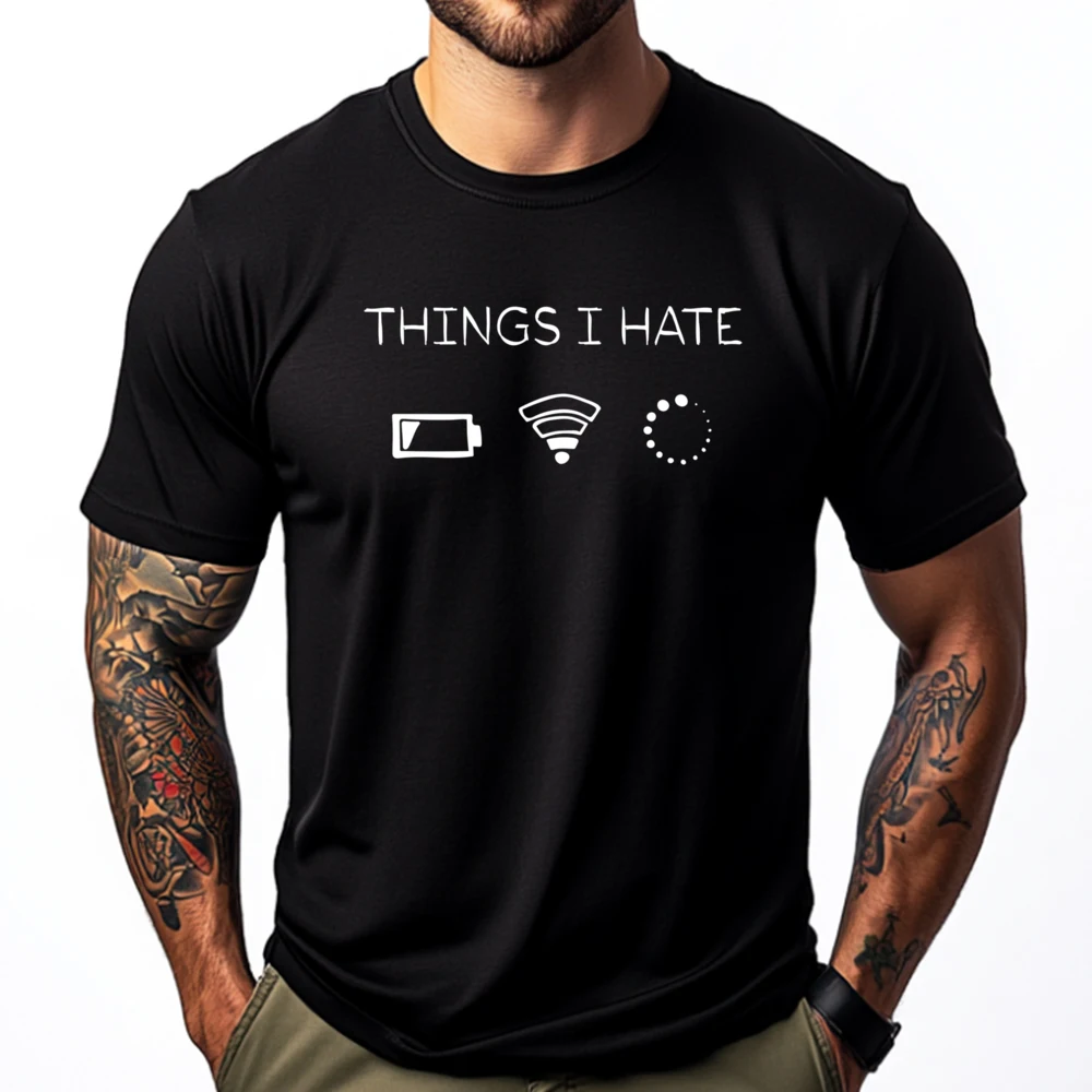 Things I Hate Programmer Gamer Gaming Computer Internet Luxury T Shirt Men High Quality Vintage Style
Things I Hate Programmer Gamer Gaming Computer Internet Luxury T Shirt Men High Quality Vintage Style