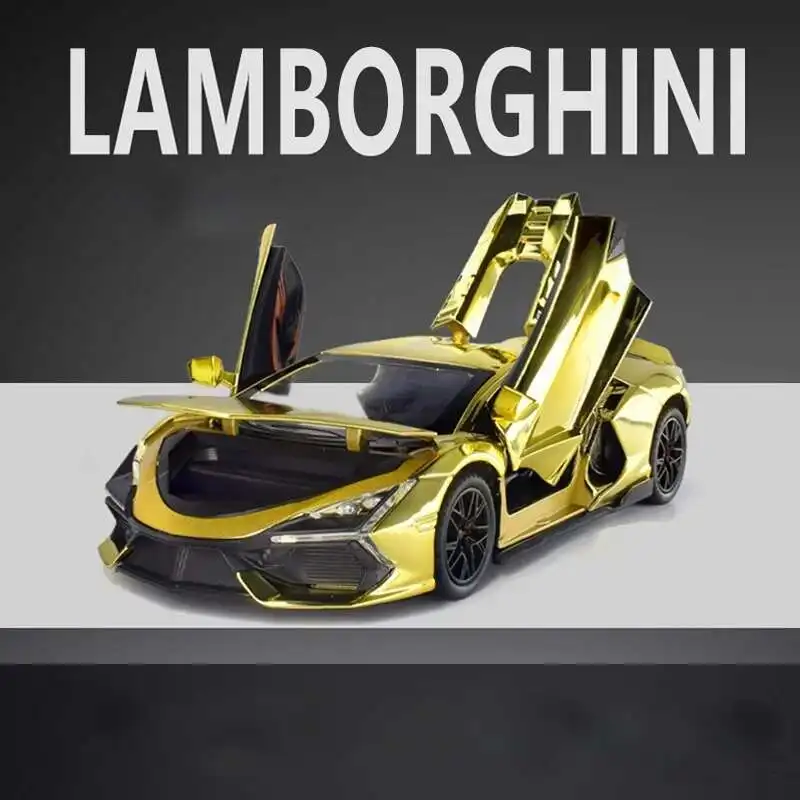 1:24 Lamborghini Revuelto Electroplate Alloy Model Car Toy Diecasts Metal Casting Sound and Light Car Toys For Children Vehicle
1:24 Lamborghini Revuelto Electroplate Alloy Model Car Toy Diecasts Metal Casting Sound and Light Car Toys For Children Vehicle