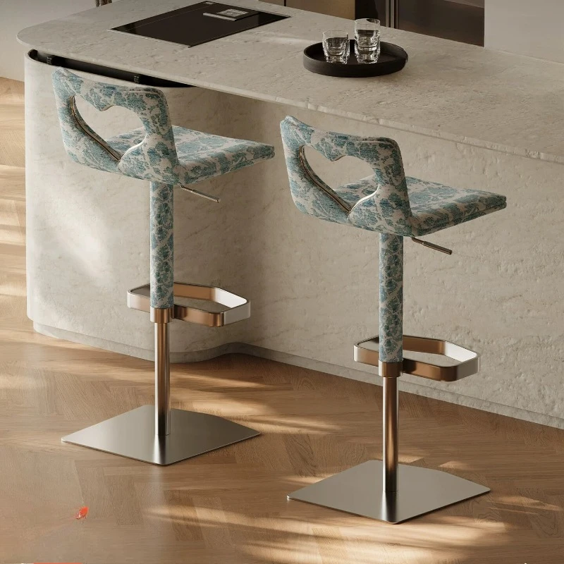 Italian minimalist mountain bar chair, fabric high chair
Italian minimalist mountain bar chair, fabric high chair