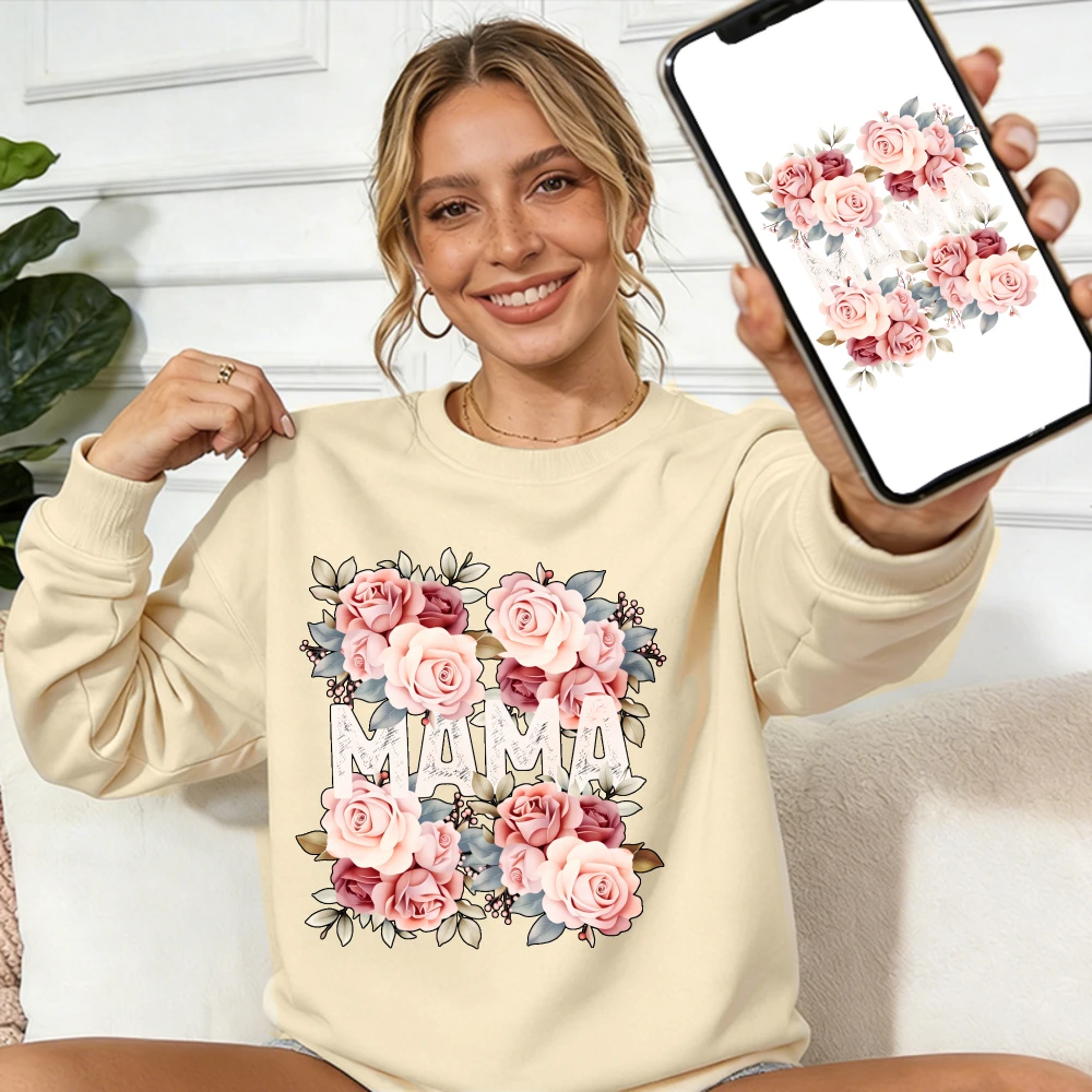 Vintage Watercolor Rose Mama Sweatshirt Distressed Floral Frame Cream Crewneck Snug Pullover Romantic Mom Gift Thermal Hoodie
Vintage Watercolor Rose Mama Sweatshirt Distressed Floral Frame Cream Crewneck Snug Pullover Romantic Mom Gift Thermal Hoodie