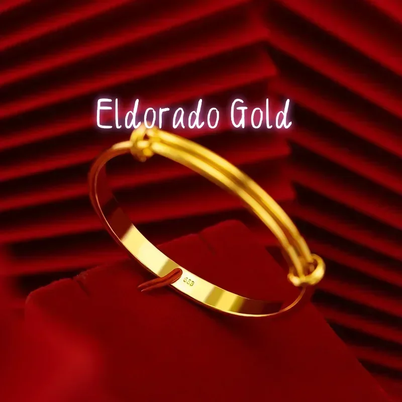 Eldorado Gold 9999 Real Gold 24K Boutique Nail Sand Push-pull Bracelet Women's Gold Scrub Car Lace Bracelet
Eldorado Gold 9999 Real Gold 24K Boutique Nail Sand Push-pull Bracelet Women's Gold Scrub Car Lace Bracelet