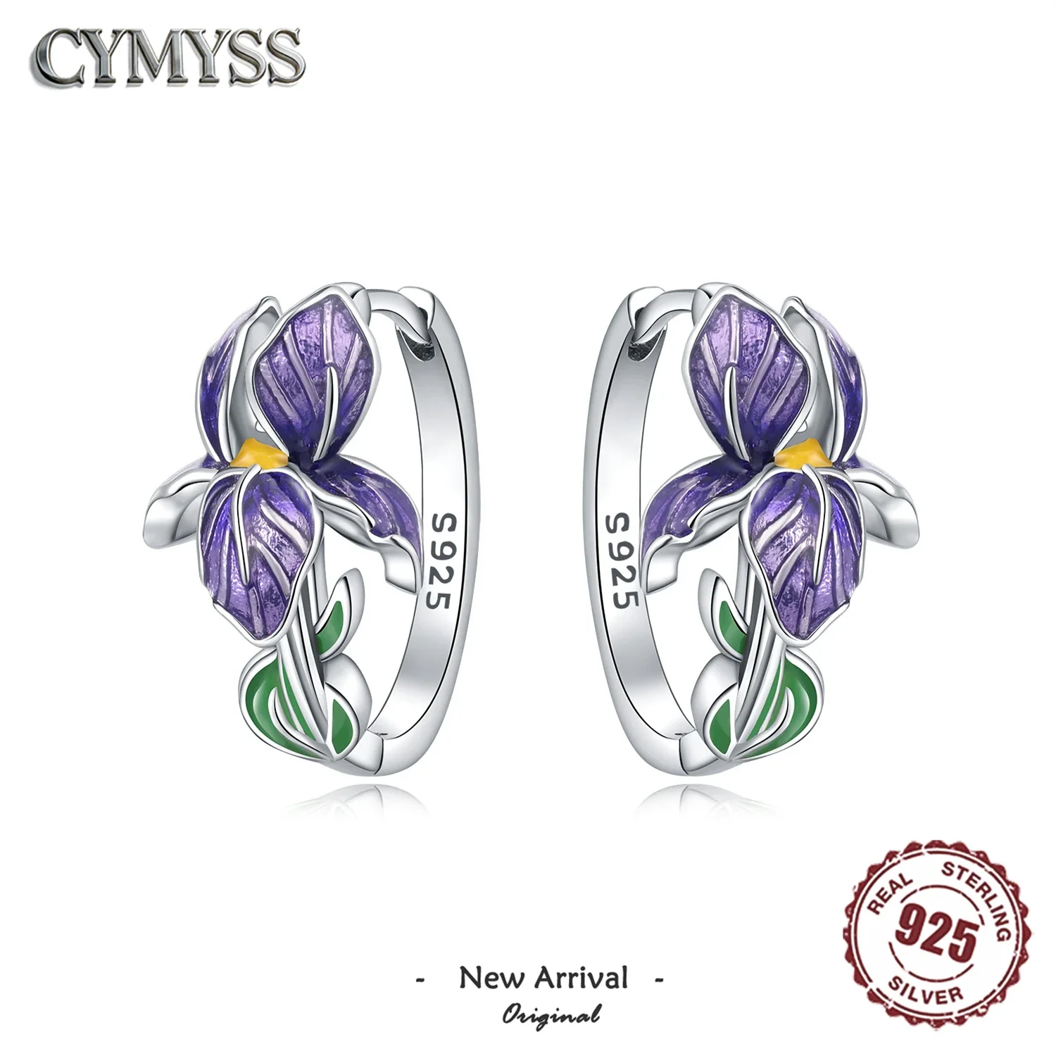 925 Sterling Silver Needle Iris Flower Hoop Earrings for Women Original Elegant Versatile Jewelry Birthday Party Fine Gift 2026
925 Sterling Silver Needle Iris Flower Hoop Earrings for Women Original Elegant Versatile Jewelry Birthday Party Fine Gift 2026