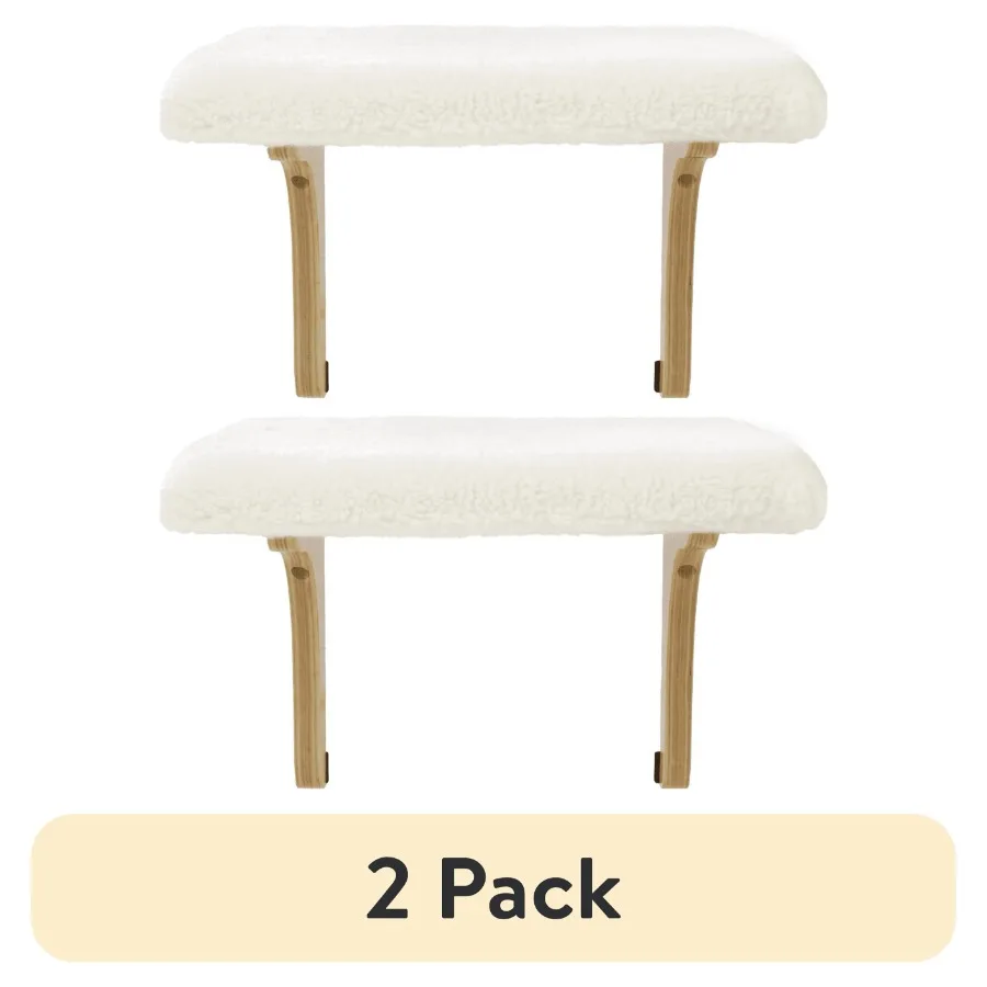 2-Pack Padded Perch for Indoor Cats Kittens Easy Installation Suitable for All Life Stages Machine Washable Cover Perfect for C
2-Pack Padded Perch for Indoor Cats Kittens Easy Installation Suitable for All Life Stages Machine Washable Cover Perfect for C