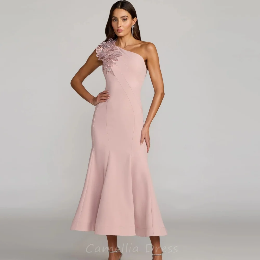 Mermaid Elegant Customized Mother of the Wedding Dress One Shoulder Party Gown Applique Simple Evening robe invitée mariage
Mermaid Elegant Customized Mother of the Wedding Dress One Shoulder Party Gown Applique Simple Evening robe invitée mariage
