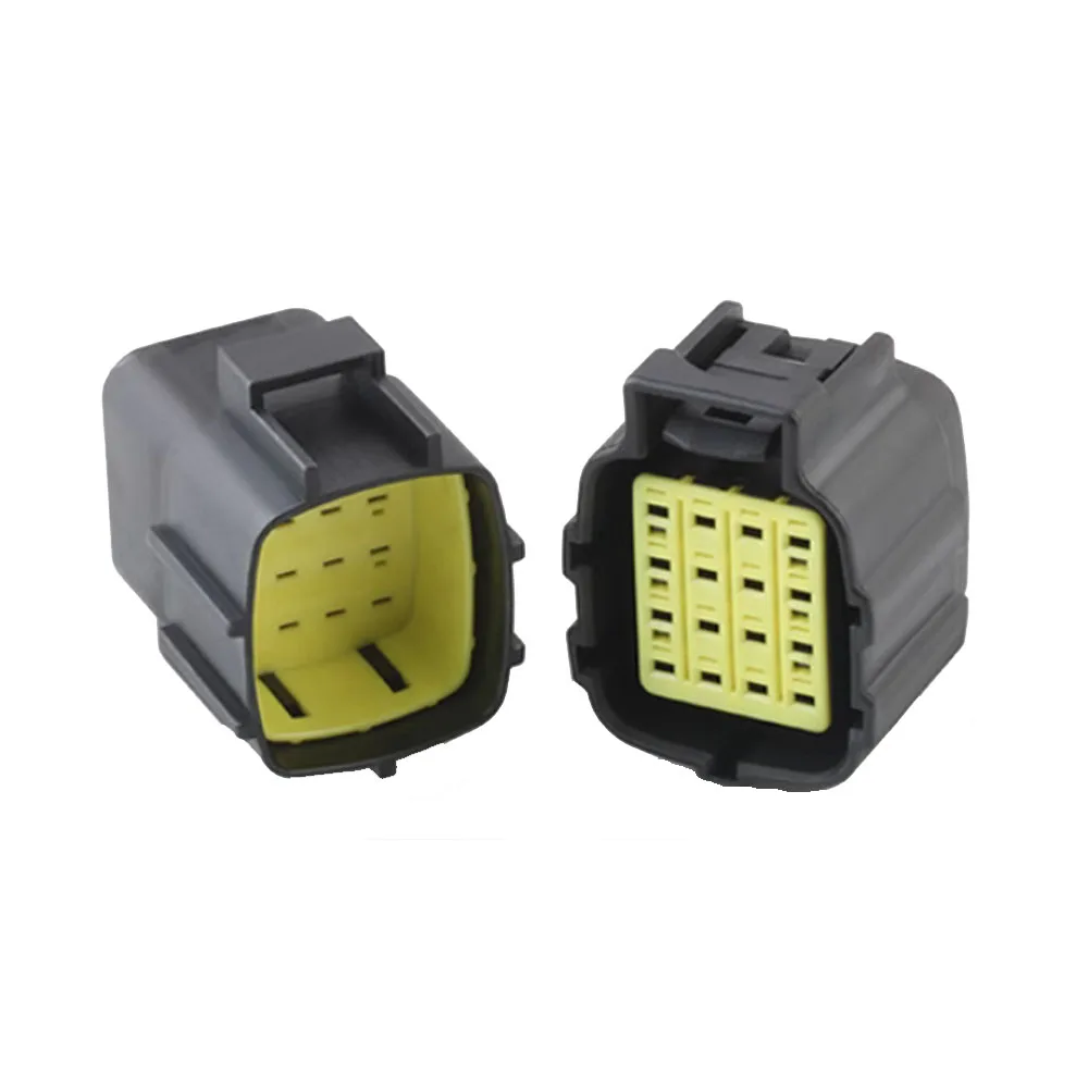100SET 368047-1 368050-1 auto Waterproof cable connector 16 pin automotive famale male Plug socket Includes terminal seal
100SET 368047-1 368050-1 auto Waterproof cable connector 16 pin automotive famale male Plug socket Includes terminal seal