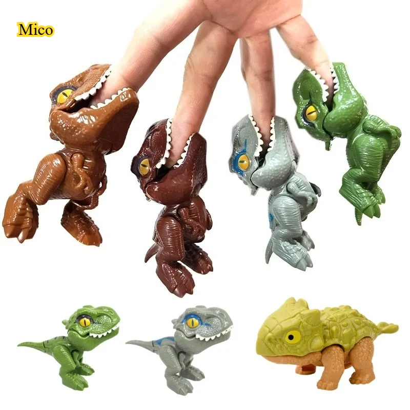 Finger dinosaur Triceratops Tyrannosaurus rex model creative finger biting dinosaur interactive desktop decoration
Finger dinosaur Triceratops Tyrannosaurus rex model creative finger biting dinosaur interactive desktop decoration