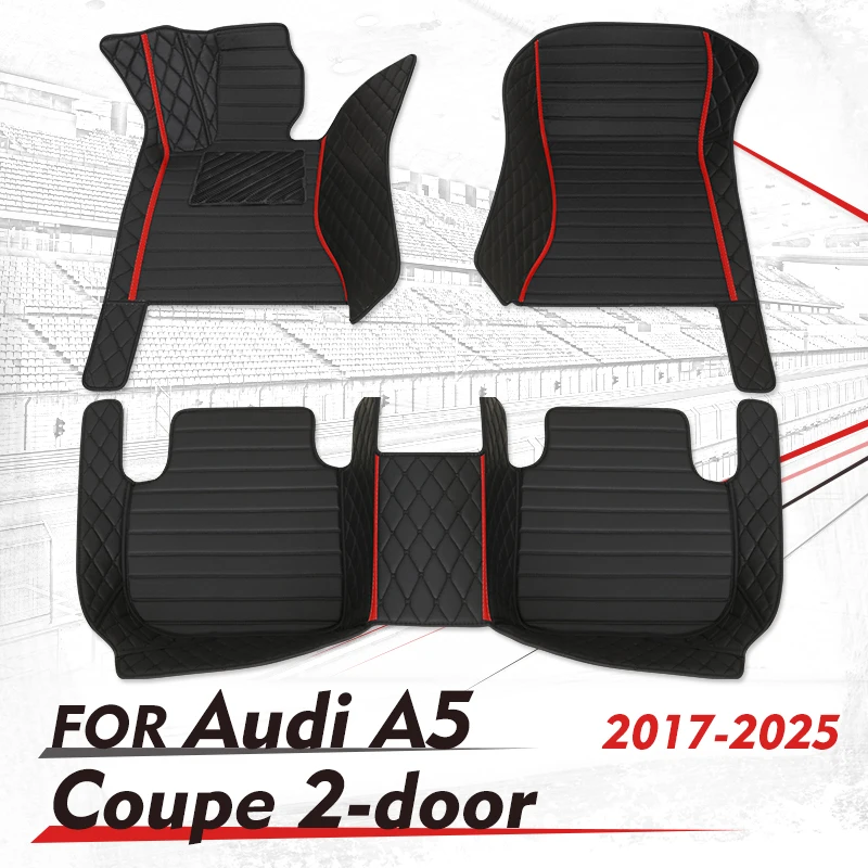 Custom Car floor mats for Audi A5 Coupe 2-door 2017-2025 2024 2023 2022 2021 20 Auto Foot Pads Carpet Cover Interior Accessories
Custom Car floor mats for Audi A5 Coupe 2-door 2017-2025 2024 2023 2022 2021 20 Auto Foot Pads Carpet Cover Interior Accessories