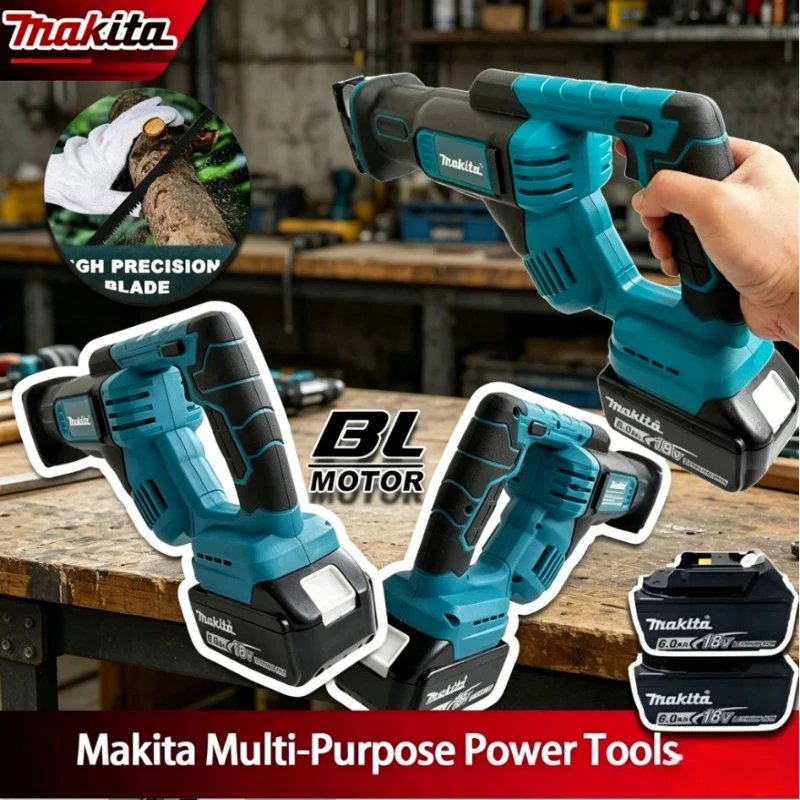 Makita Cordless Brushless Reciprocating Saw Power Saw for Wood / Metal Cutting For 18V Battery Power Tool
Makita Cordless Brushless Reciprocating Saw Power Saw for Wood / Metal Cutting For 18V Battery Power Tool