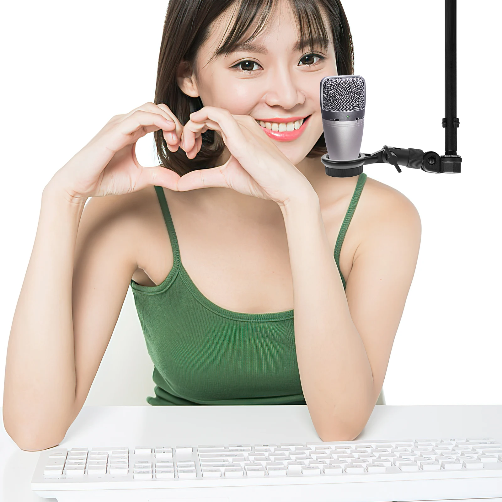 Microphone Shockproof Bracket Anti Vibration Stand Holder Metal Mic Clip Accessories Condenser Isolation Mount Sturdy Durable
Microphone Shockproof Bracket Anti Vibration Stand Holder Metal Mic Clip Accessories Condenser Isolation Mount Sturdy Durable