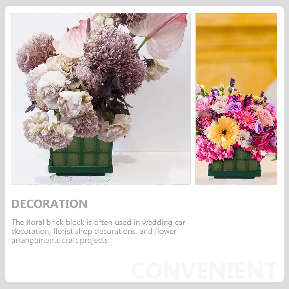 6Pcs Floral Arrangement Bricks Wedding Car Decor Dry Floral Blocks Flower Sponge Block for Car DIY Flower Mud Bases Easy to Use
6Pcs Floral Arrangement Bricks Wedding Car Decor Dry Floral Blocks Flower Sponge Block for Car DIY Flower Mud Bases Easy to Use