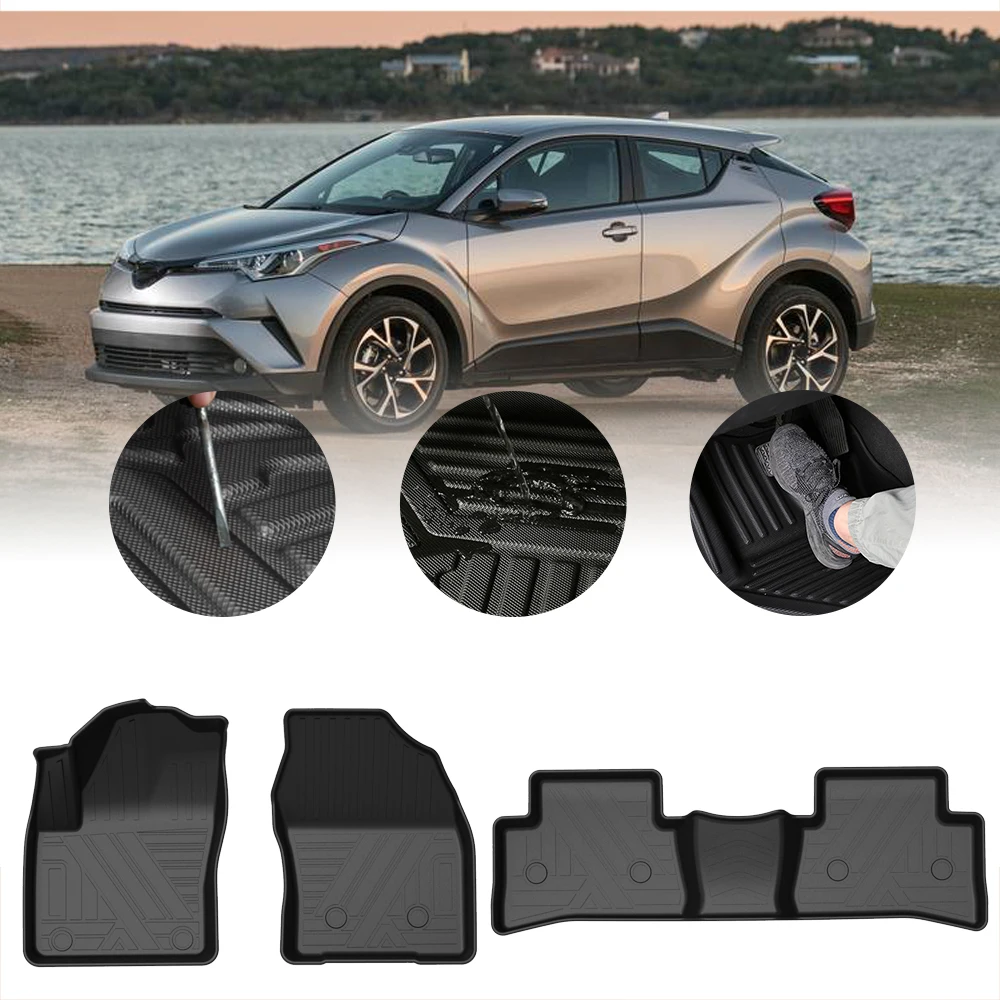 TPE Car Floor Mats for Toyota C-HR 2018 2019 2020 2021 Waterproof Protective Rubber Car Pad Liner Auto Interior Accessories
TPE Car Floor Mats for Toyota C-HR 2018 2019 2020 2021 Waterproof Protective Rubber Car Pad Liner Auto Interior Accessories