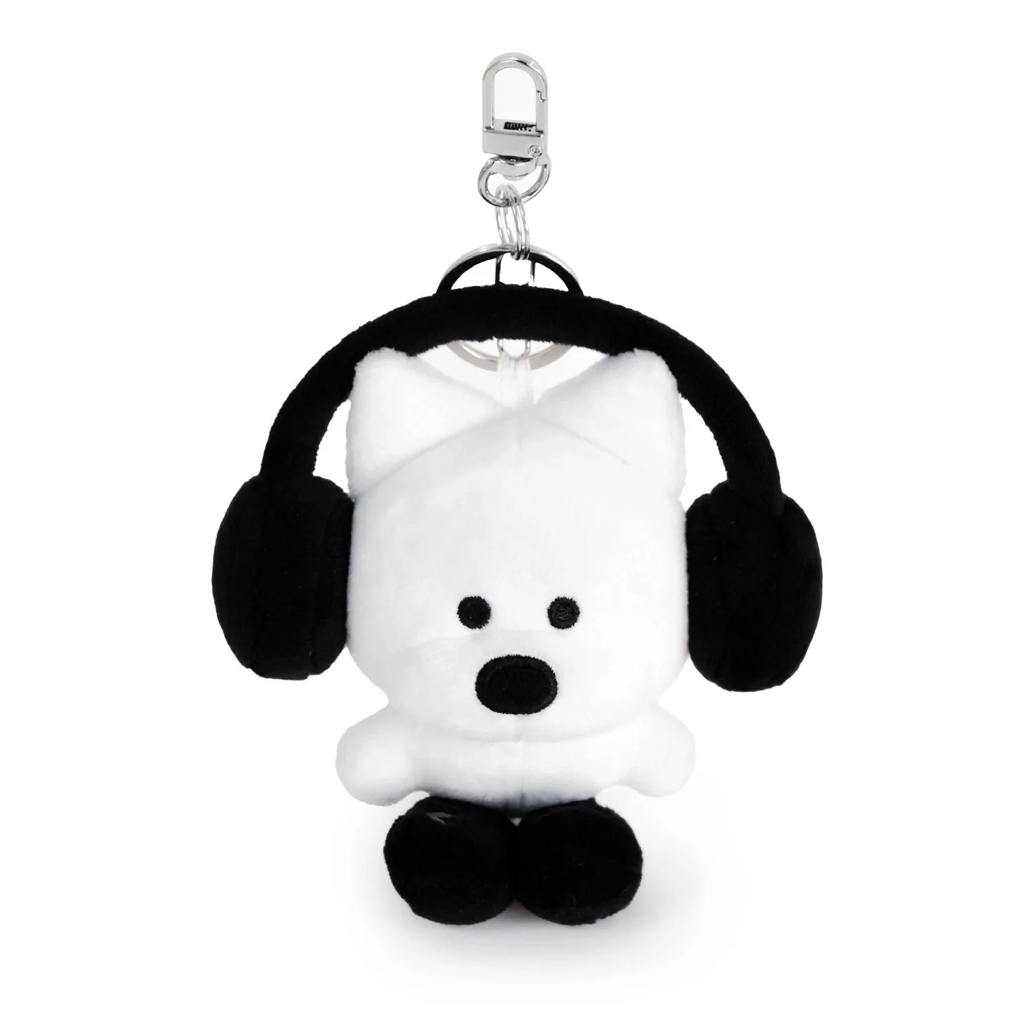 Cute Doggie Plush Toy Keychain Pendant with Earphones Adorable Soft Doll Bag Accessory Fashionable Trendy Dog Themed Item
Cute Doggie Plush Toy Keychain Pendant with Earphones Adorable Soft Doll Bag Accessory Fashionable Trendy Dog Themed Item