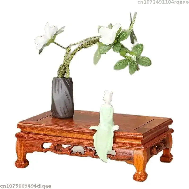 Natural Solid Wood Pedestal Vase Bonsai Plant Stand - Decorative Flower Pot Holder for Buddha Altar Teapot Base Craft Shelf
Natural Solid Wood Pedestal Vase Bonsai Plant Stand - Decorative Flower Pot Holder for Buddha Altar Teapot Base Craft Shelf