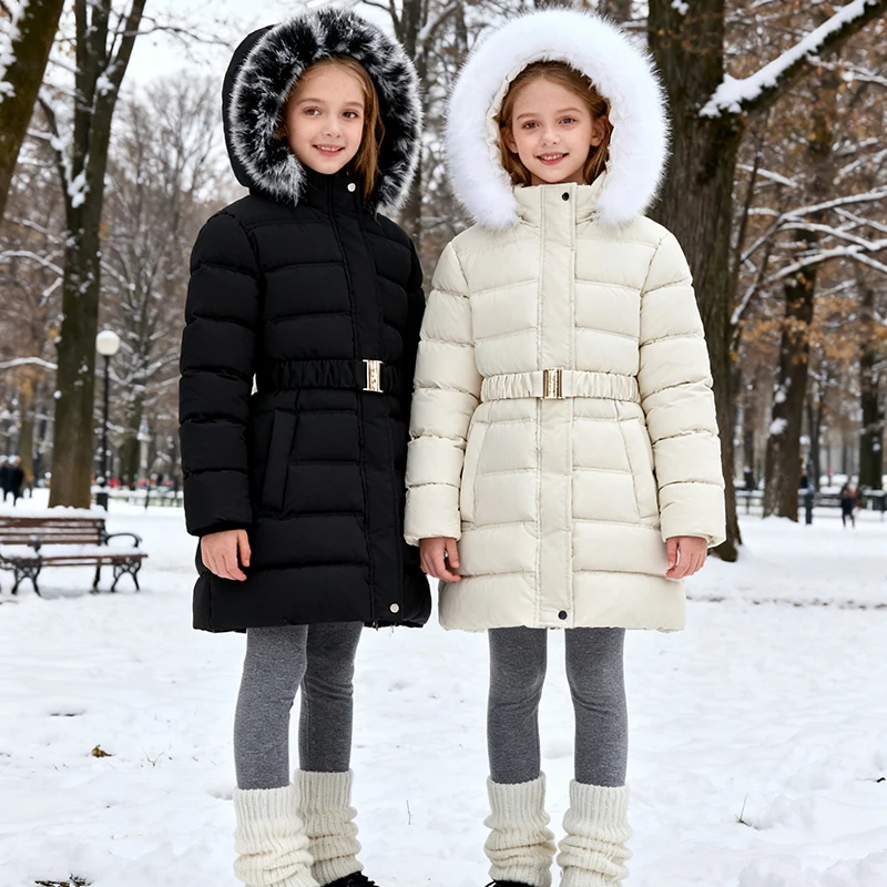 New winter girls' hooded cotton coat with velvet and thickening, medium and large children's warm jacket, girl's outdoor medium
New winter girls' hooded cotton coat with velvet and thickening, medium and large children's warm jacket, girl's outdoor medium