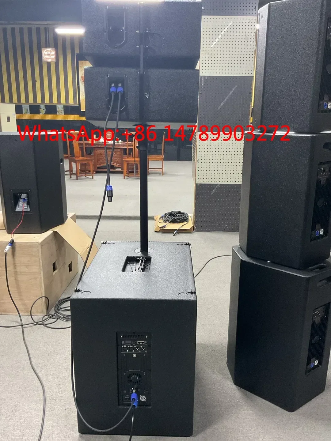 10 Inch Full Range Compact Active Line Array Speaker Space-saving for Venues
10 Inch Full Range Compact Active Line Array Speaker Space-saving for Venues