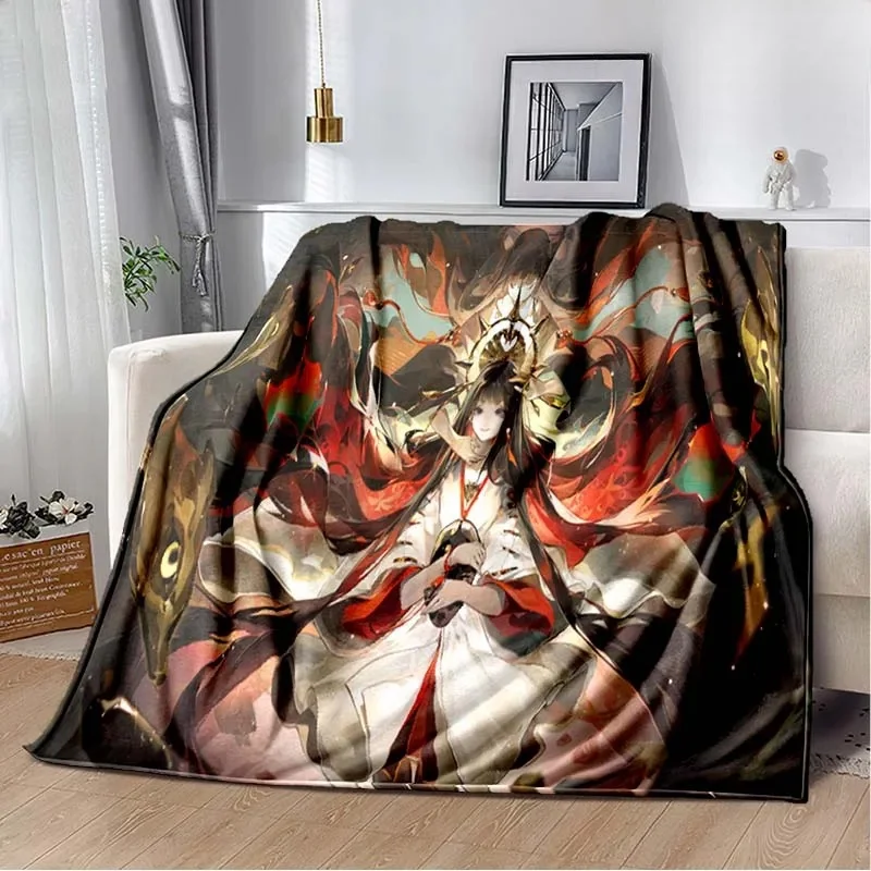 Модное HD печать мультфильм аниме игра Onmyoji одеяло для спальни детская простыня для путешествий, кемпинга, спальное одеяло, подарок на день рождения
Модное HD печать мультфильм аниме игра Onmyoji одеяло для спальни детская простыня для путешествий, кемпинга, спальное одеяло, подарок на день рождения