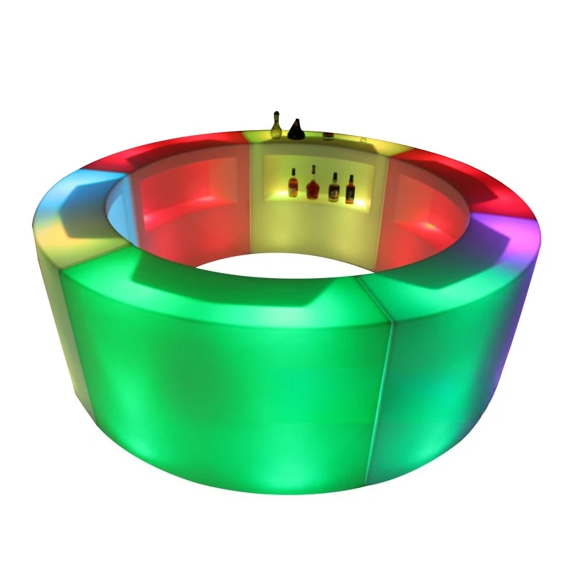 Round glowing bar station hotel creative luminous lamp furniture
Round glowing bar station hotel creative luminous lamp furniture