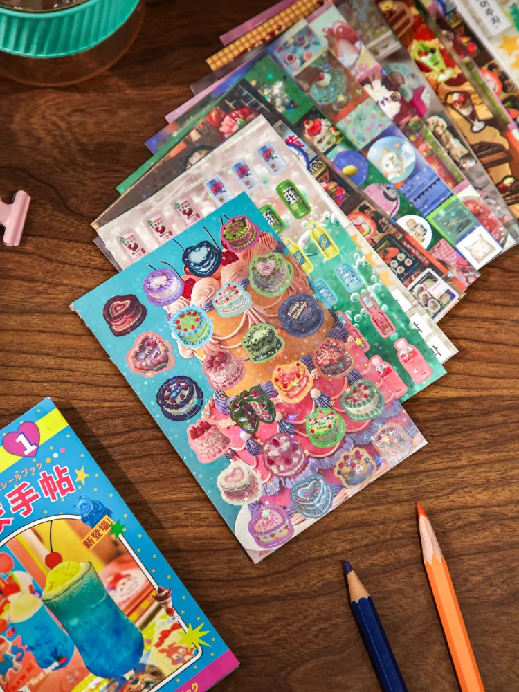 20 листов винтажных стикеров с десертами, ретро-наклейки для дневника, скрапбукинга, украшения альбомов, фоновые стикеры Gaka DIY
20 листов винтажных стикеров с десертами, ретро-наклейки для дневника, скрапбукинга, украшения альбомов, фоновые стикеры Gaka DIY