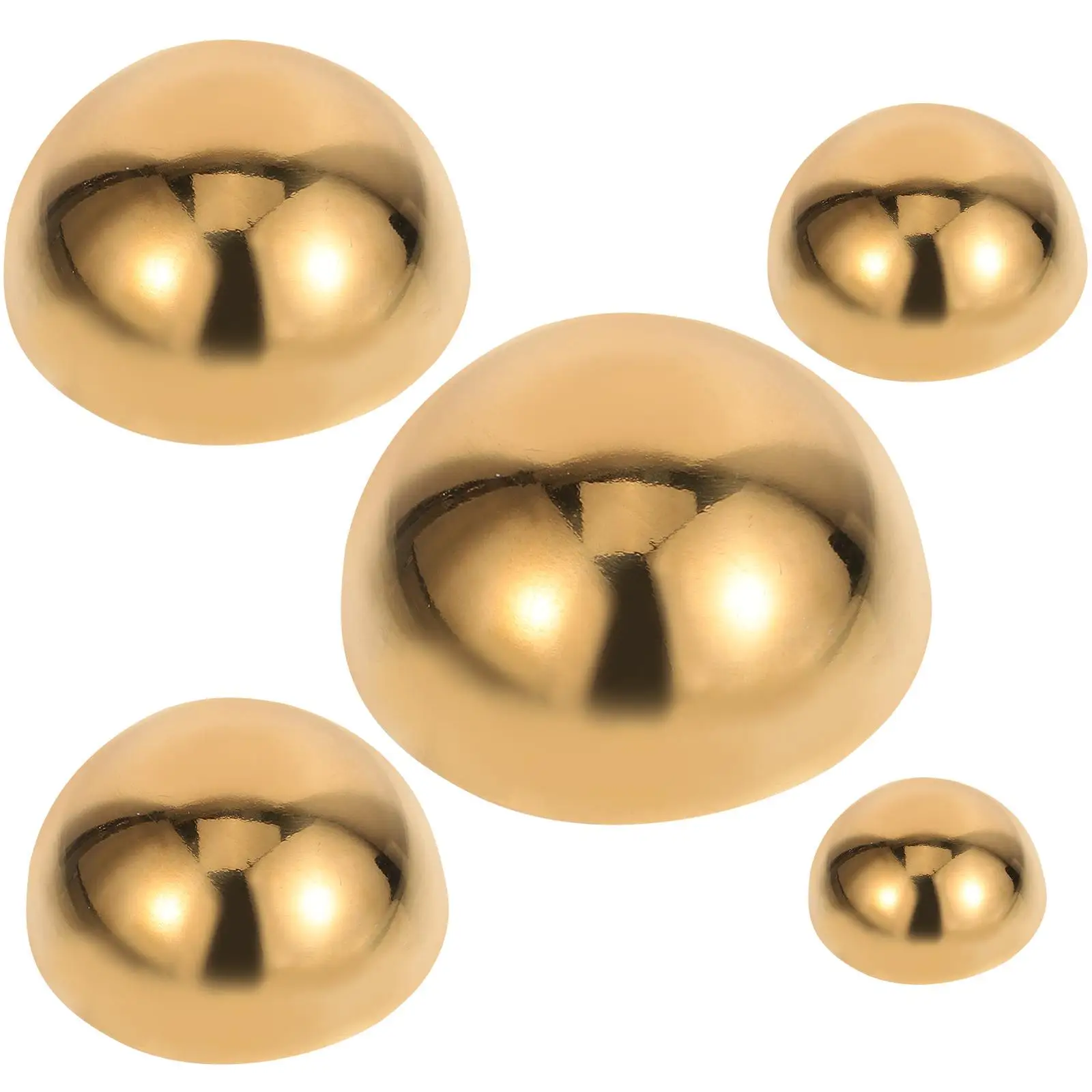 5 Pcs Stainless Steel Semi Sphere Decorative Balls 19mm 25mm 32mm 38mm 51mm Reflective Mirror for Garden Yard Home Decor
5 Pcs Stainless Steel Semi Sphere Decorative Balls 19mm 25mm 32mm 38mm 51mm Reflective Mirror for Garden Yard Home Decor
