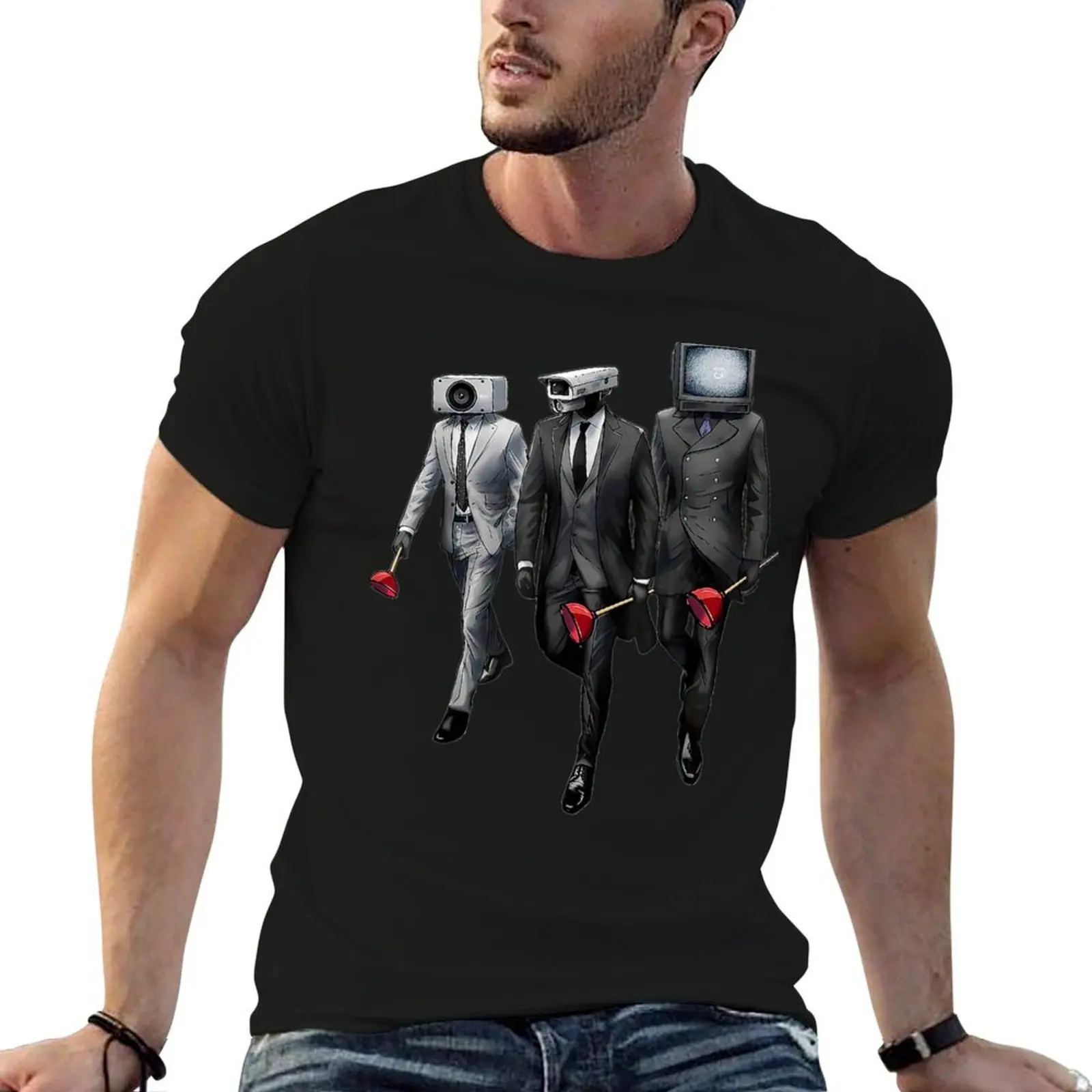 Skibidi Toilet - Cameraman, Speakerman T-Shirt graphic t shirts for man t shirts for man graphic tees T-Shirt
Skibidi Toilet - Cameraman, Speakerman T-Shirt graphic t shirts for man t shirts for man graphic tees T-Shirt