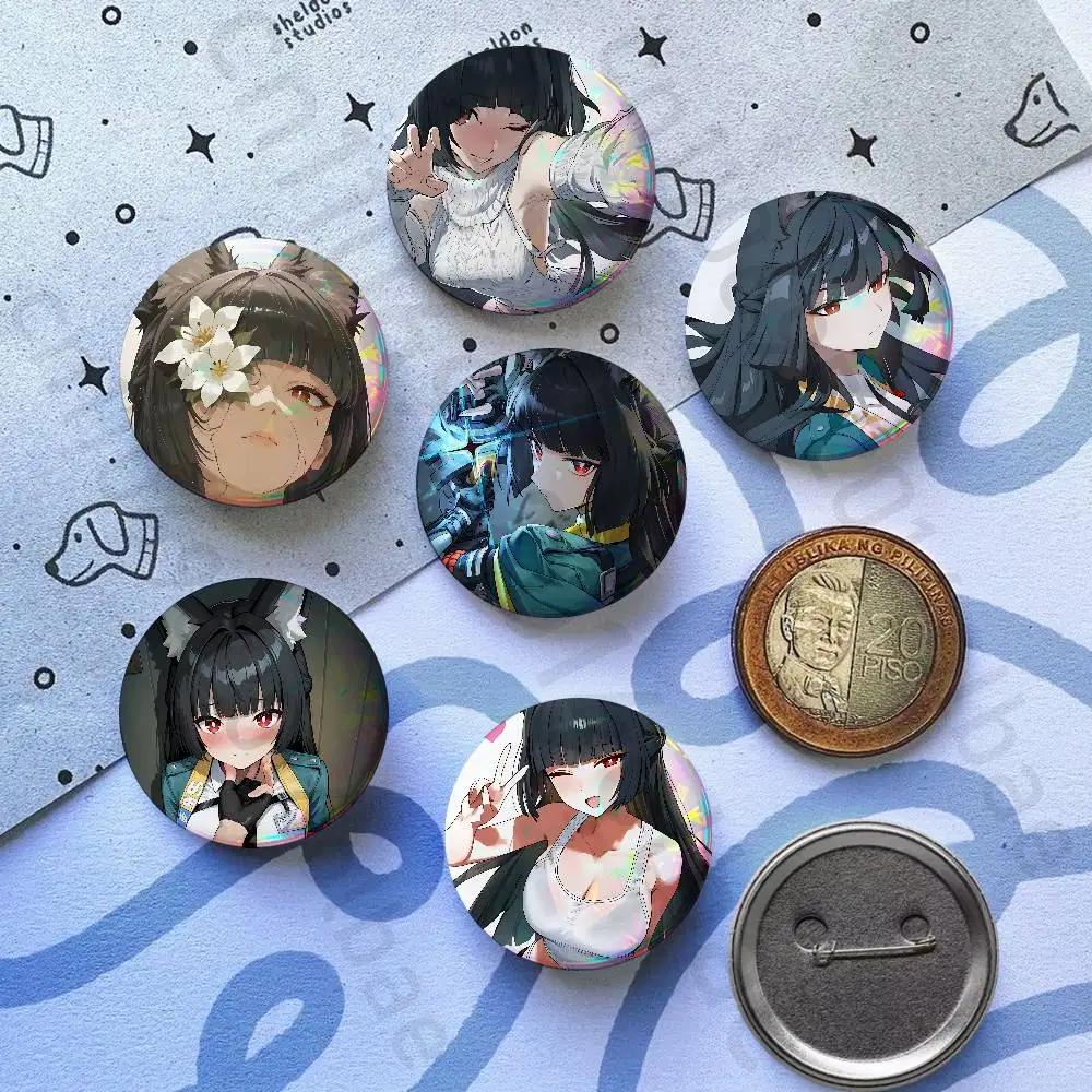 H-Hoshimi M-Miyabi 58mm Icon Badge Handmade Tinplate Brooch for Backpack Clothes Chest Ornament Gifts
H-Hoshimi M-Miyabi 58mm Icon Badge Handmade Tinplate Brooch for Backpack Clothes Chest Ornament Gifts