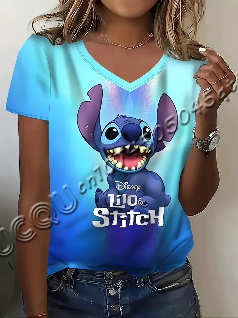 Женская футболка с коротким рукавом и 3D принтом Stitch, летняя повседневная летняя милая мужская футболка из джерси с 3D принтом, спортивные топы
Женская футболка с коротким рукавом и 3D принтом Stitch, летняя повседневная летняя милая мужская футболка из джерси с 3D принтом, спортивные топы