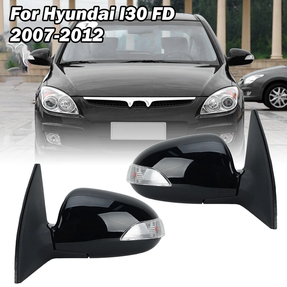 5 Wires Side Rearview Mirror Assembly For Hyundai I30 FD 2007-2012 Black With Turn Signal Light Rearview Mirror Car Accessories
5 Wires Side Rearview Mirror Assembly For Hyundai I30 FD 2007-2012 Black With Turn Signal Light Rearview Mirror Car Accessories